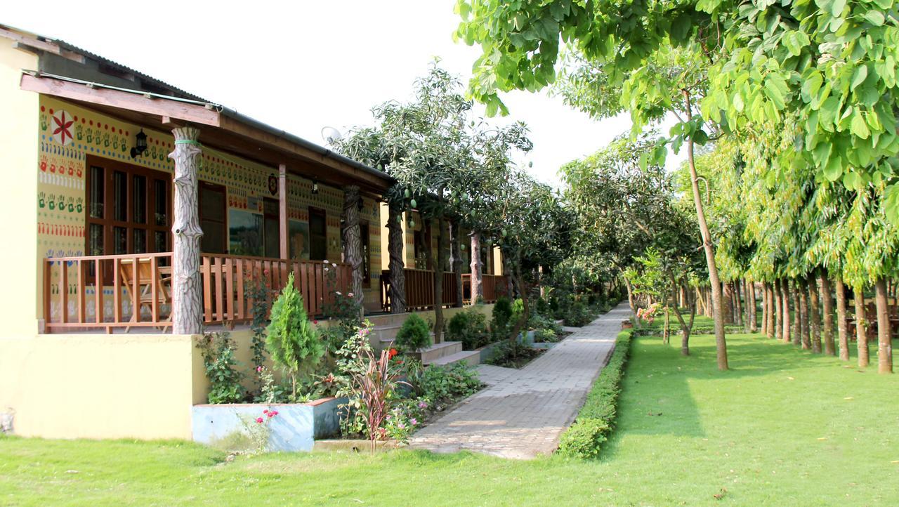 Rhino Land Jungle Lodge Sauraha Dış mekan fotoğraf